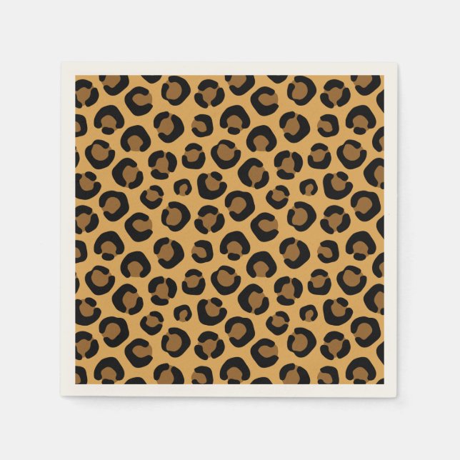 Cartoon Animal Texture Napkins (Front)