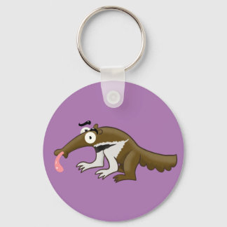 Cartoon Anteater Keychain