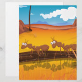 Cartoon Ants (Front/Back)