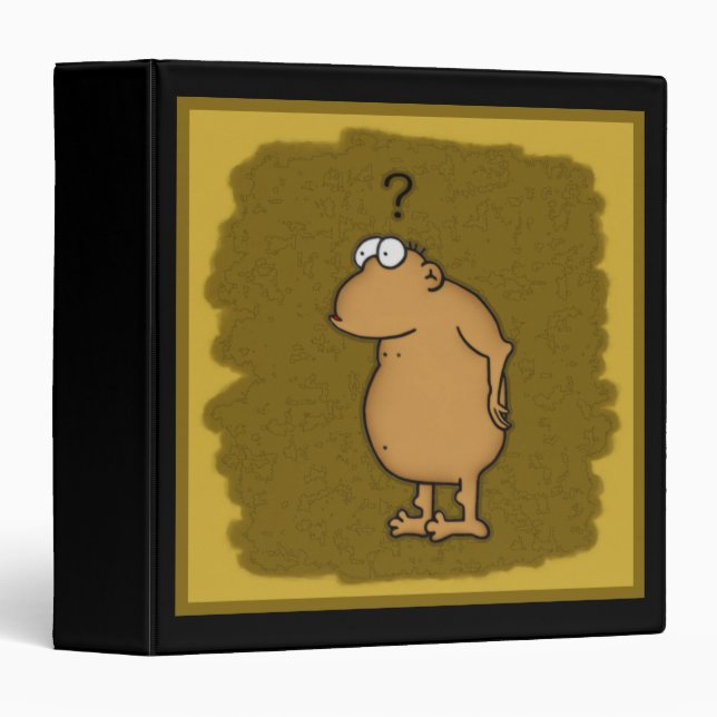 Cartoon Ape Binder (Front/Spine)