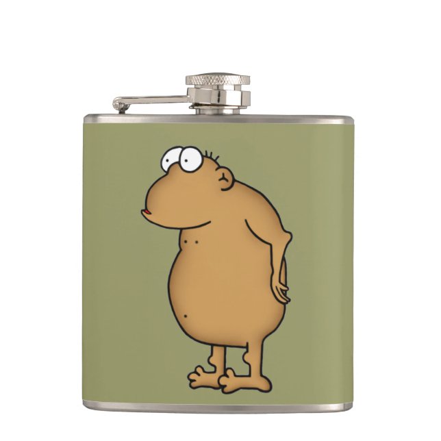 Cartoon Ape Flask (Front)