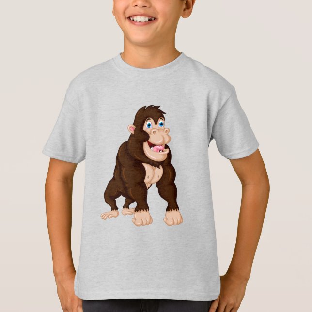 Cartoon ape T-Shirt (Front)