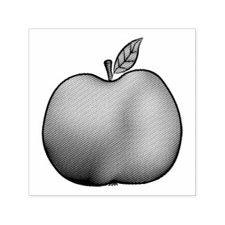 Cartoon Apple Shape Self-inking Stamp