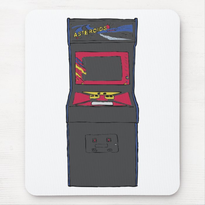 Cartoon Arcade Game   Gamer   Gaming Mousepads