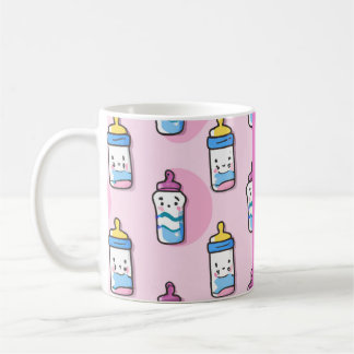 cartoon baby bottle fun coffee mug