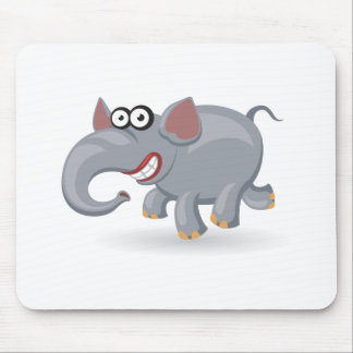Cartoon baby Elephant Mouse Pad