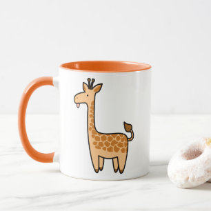 Cartoon Baby Giraffe Mug