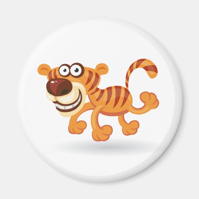 Cartoon baby tiger magnet (Front)