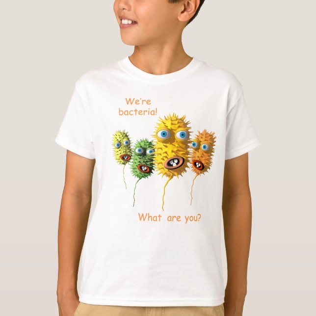 Cartoon Bacteria t-shirt (Front)