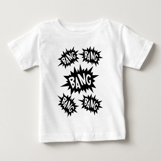 Cartoon Bangs by Chillee Wilson Baby T-Shirt (Front)