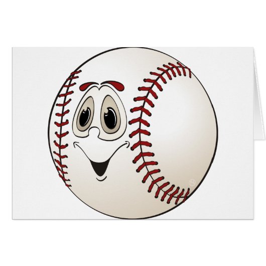 Cartoon Baseball Cards (Front Horizontal)