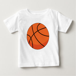 Cartoon Basketball Ball Baby T-Shirt