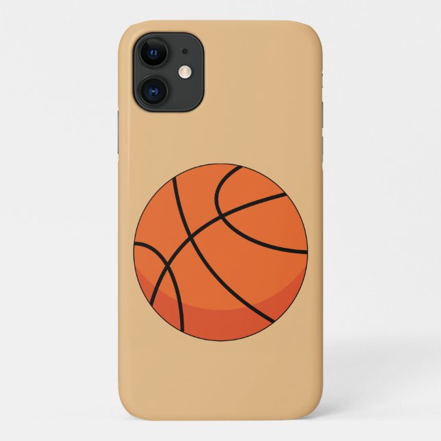 Cartoon Basketball Ball Case-Mate iPhone Case (Back)