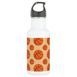Cartoon Basketball Ball Stainless Steel Water Bottle