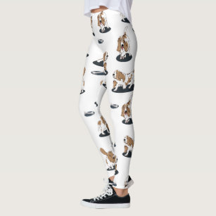 Basset Hound Patterns Leggings – Bubblegum Pets