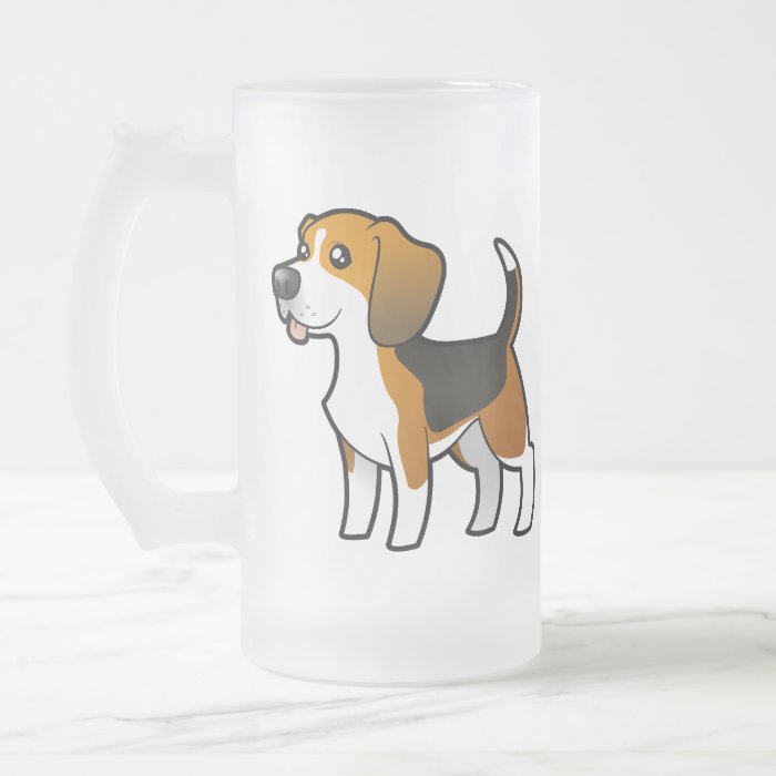 Cartoon Beagle Coffee Mugs