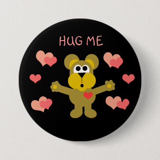 Cartoon Bear Hug Button