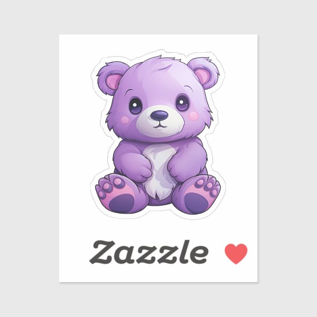 Cartoon bear  sticker (Sheet)