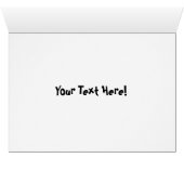 Cartoon Bearded Dragon / Rankin Dragon Cards (Inside Horizontal (Bottom))
