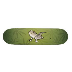 Cartoon Bearded Dragon / Rankin Dragon Skateboard Deck
