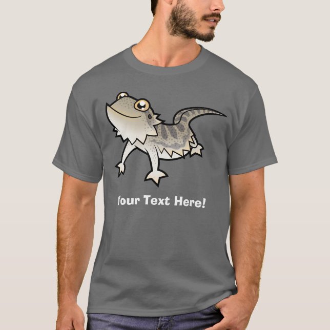 Cartoon Bearded Dragon / Rankin Dragon T-Shirt (Front)