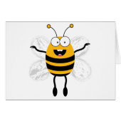 Cartoon Bee (Front Horizontal)