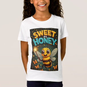🐝 Cartoon Bee Gift For Cute Everyday Kids Wear 🐝 T-Shirt