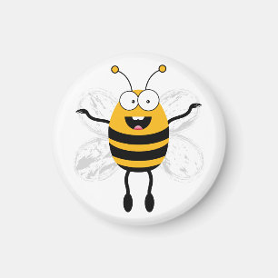 Cartoon Bee Magnet