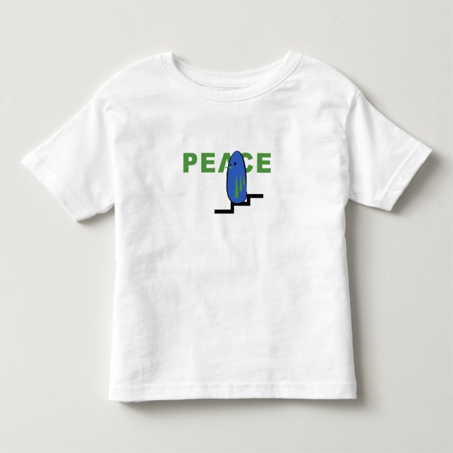 Cartoon Bird Toddler T-shirt (Front)