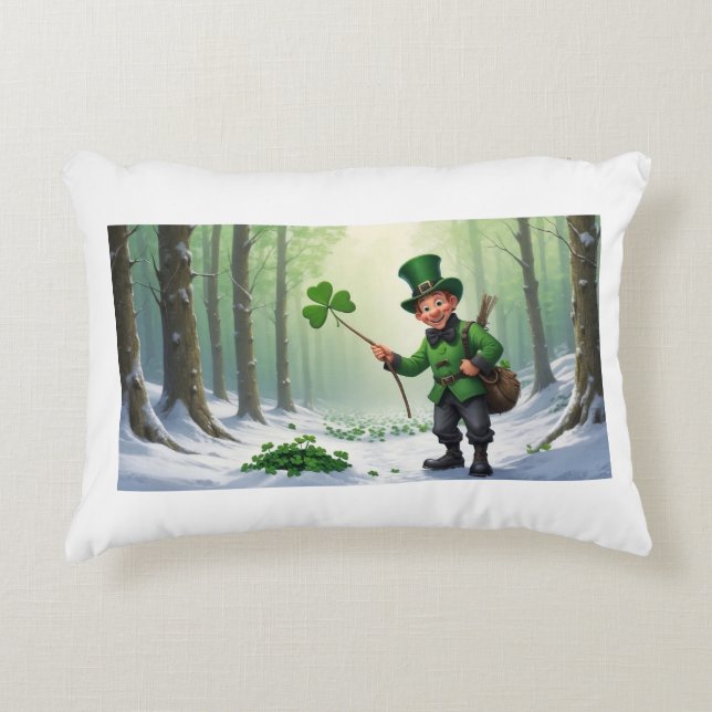 Cartoon Bliss Pillow (Front)