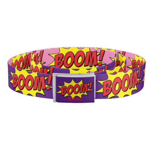 Cartoon Boom Thunder_Cove  Belt