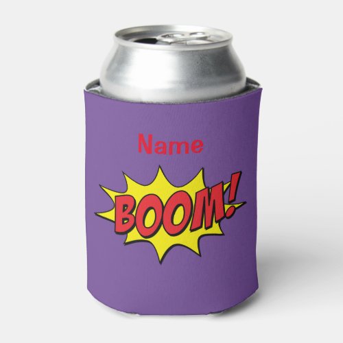 Cartoon Boom Thunder_Cove Can Cooler