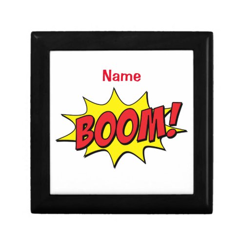 Cartoon Boom Thunder_Cove  Gift Box