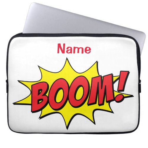 Cartoon Boom Thunder_Cove Laptop Sleeve