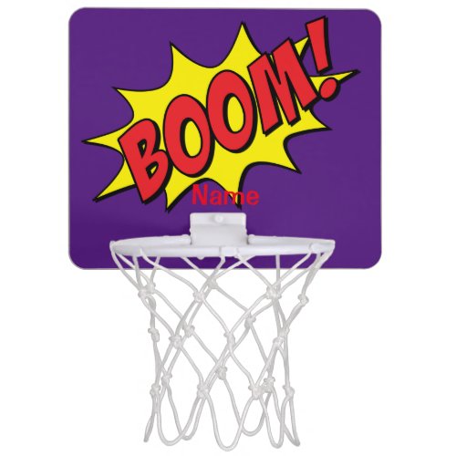 Cartoon Boom Thunder_Cove Mini Basketball Hoop