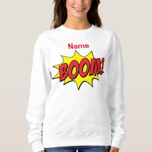 Cartoon Boom Thunder_Cove Sweatshirt