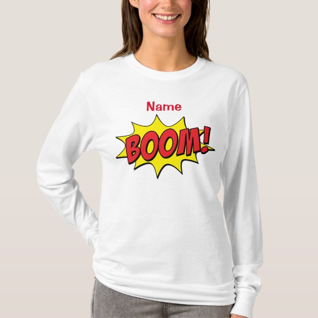 Cartoon Boom Thunder_Cove T-Shirt (Front)