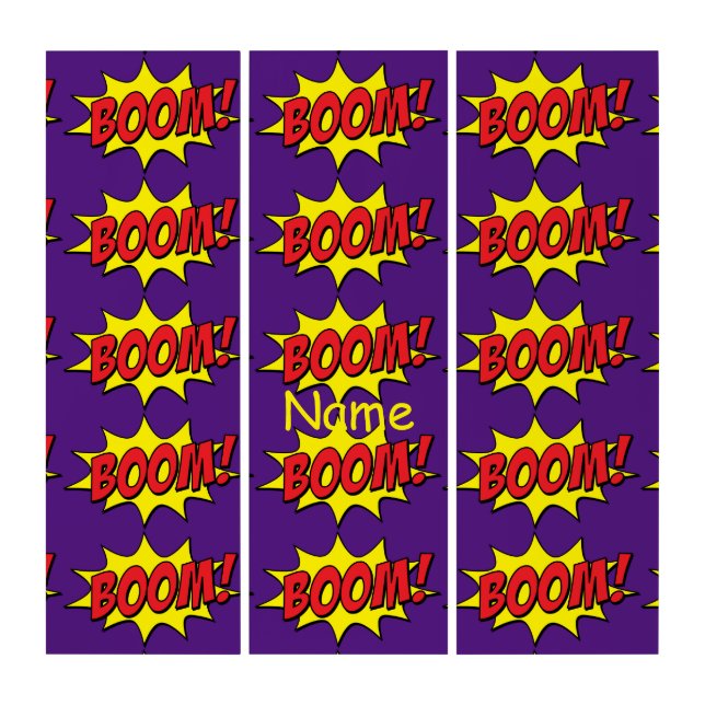 Cartoon Boom Thunder_Cove  Triptych (Front)