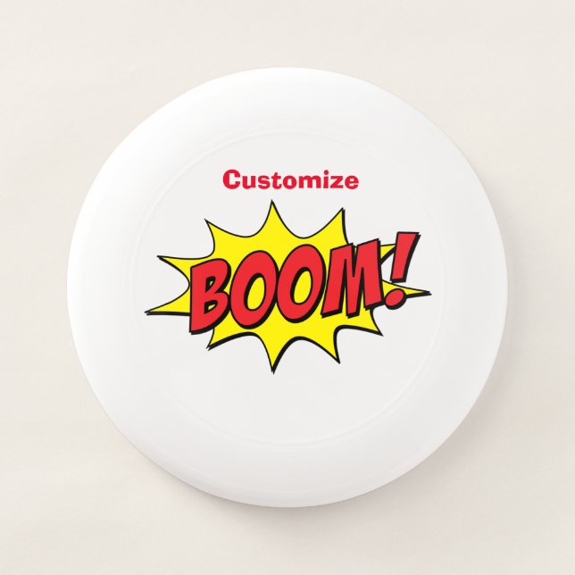 Cartoon Boom Thunder_Cove Wham-O Frisbee (Front)