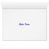 Cartoon Boston Terrier Cards (Inside Horizontal (Bottom))