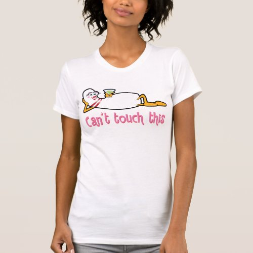 Cartoon Bowling Pin Shirt _ Cant Touch This