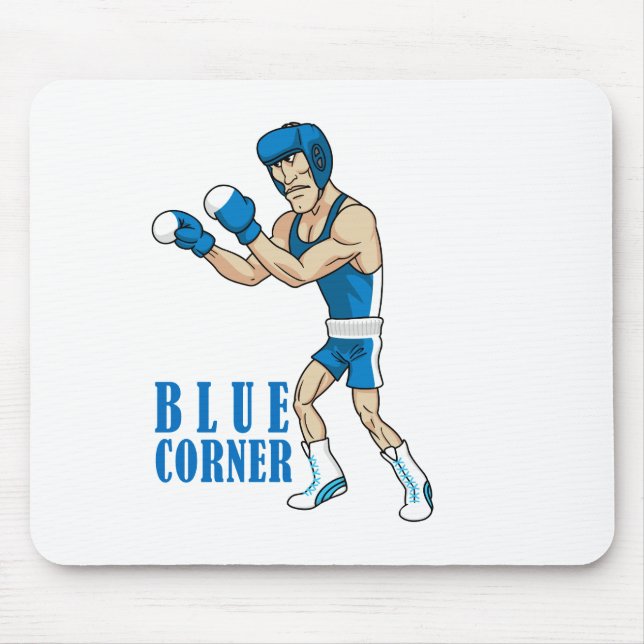 cartoon boxer mouse pad (Front)