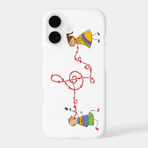 Cartoon Boy Girl Cute Love Song Serenade Proposal iPhone 17 Case