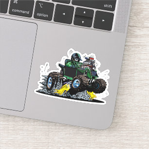 Cartoon buggy sticker