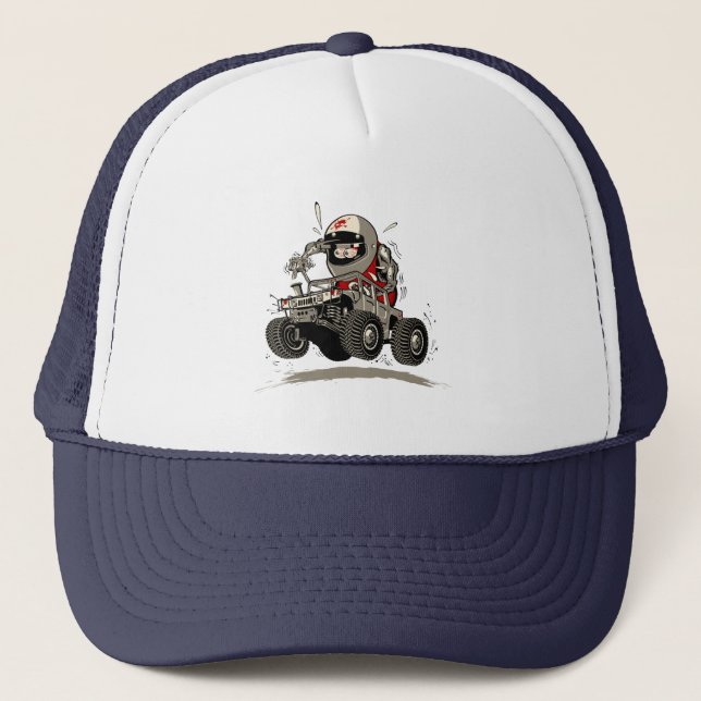 Cartoon Buggy Trucker Hat (Front)