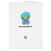 Cartoon Bumble Bees Cards (Back)