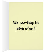 Cartoon Bumble Bees Cards (Inside (Right))