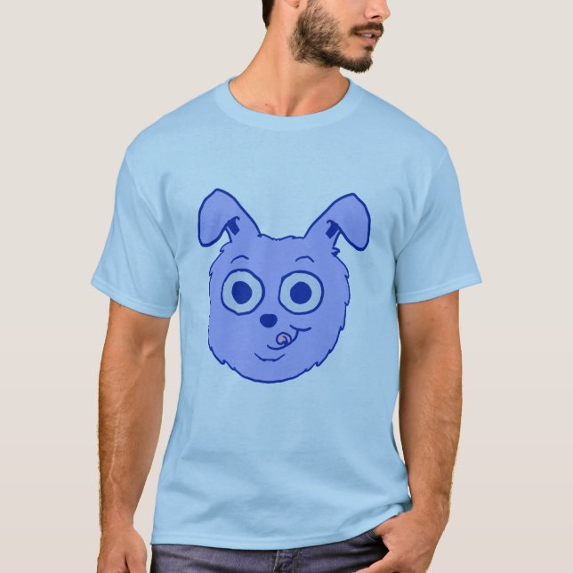 Cartoon Bunny Head T-Shirt (Front)