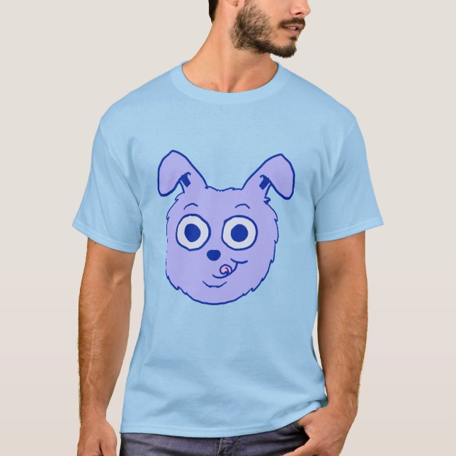 Cartoon Bunny Head T-Shirt (Front)