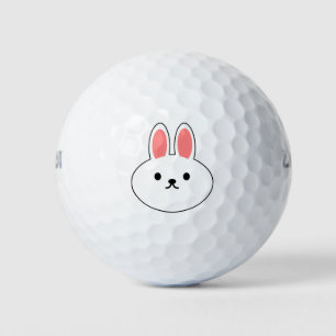 Cartoon Bunny Rabbit Golf Balls